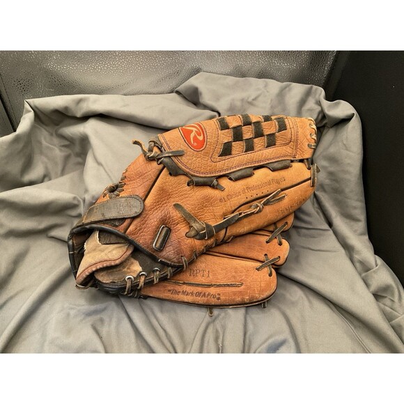 Rawlings RPT1 14" Baseball Glove US Steerhide Leather RPT Series Tan~Pre Owned - Picture 1 of 16